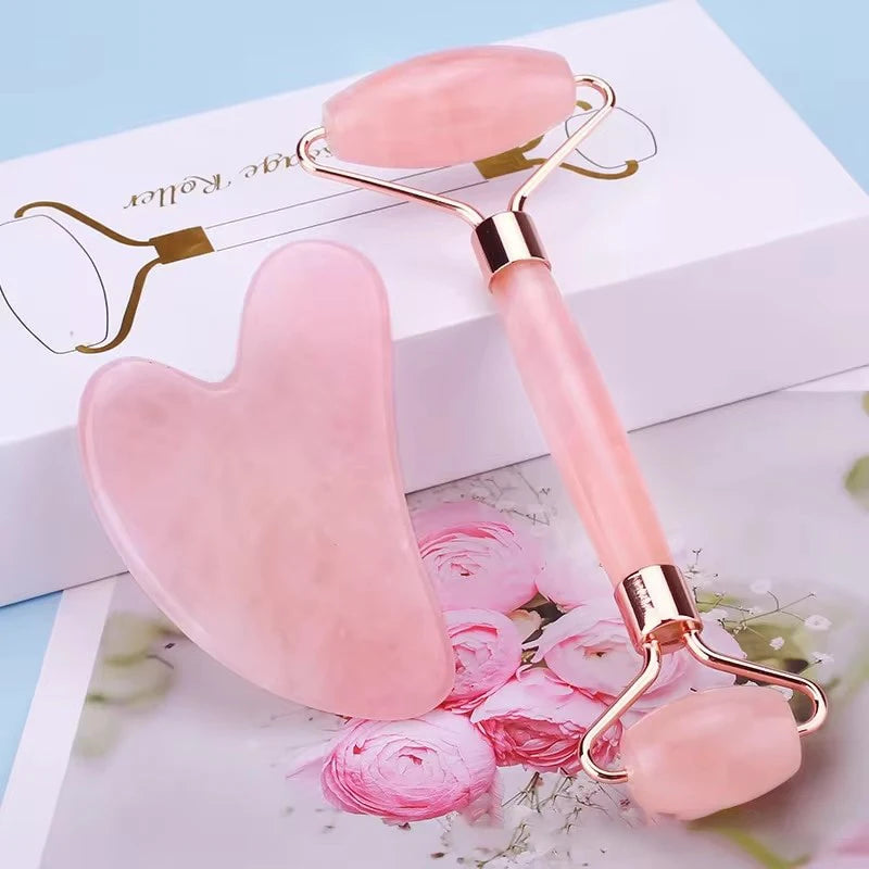 Gua Sha Rose — Outils de massage visage